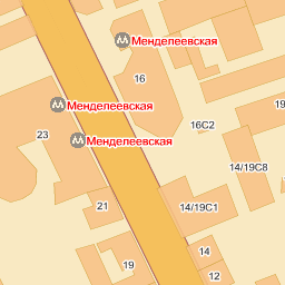 Схема местности