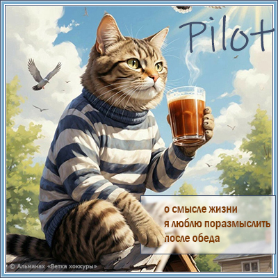 Pilot о смысле жизни