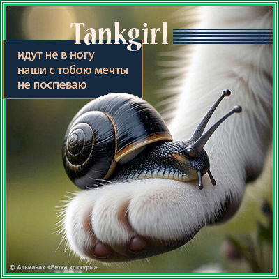 Tankgirl идут не в ногу