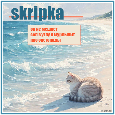 skripka он не мешает