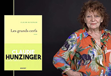 Claudie Hunzinger. Les grands cerfs