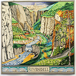 Aubusson tisse Tolkien