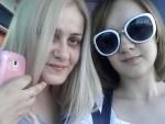 дочка Настенька и я