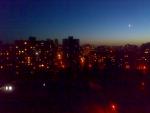Вид из моего балкона. Киев 4.06.11 в 22.00